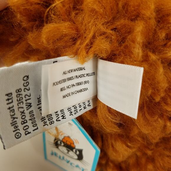 Jellycat Cooper Doodle Dog Plush Stuffed Animal Toy Sitting Toffee Curly - Picture 12 of 13